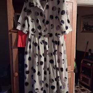 Polka Dot Women's Dress